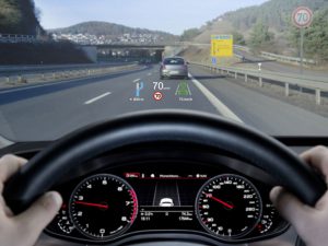 afficheur tête haute